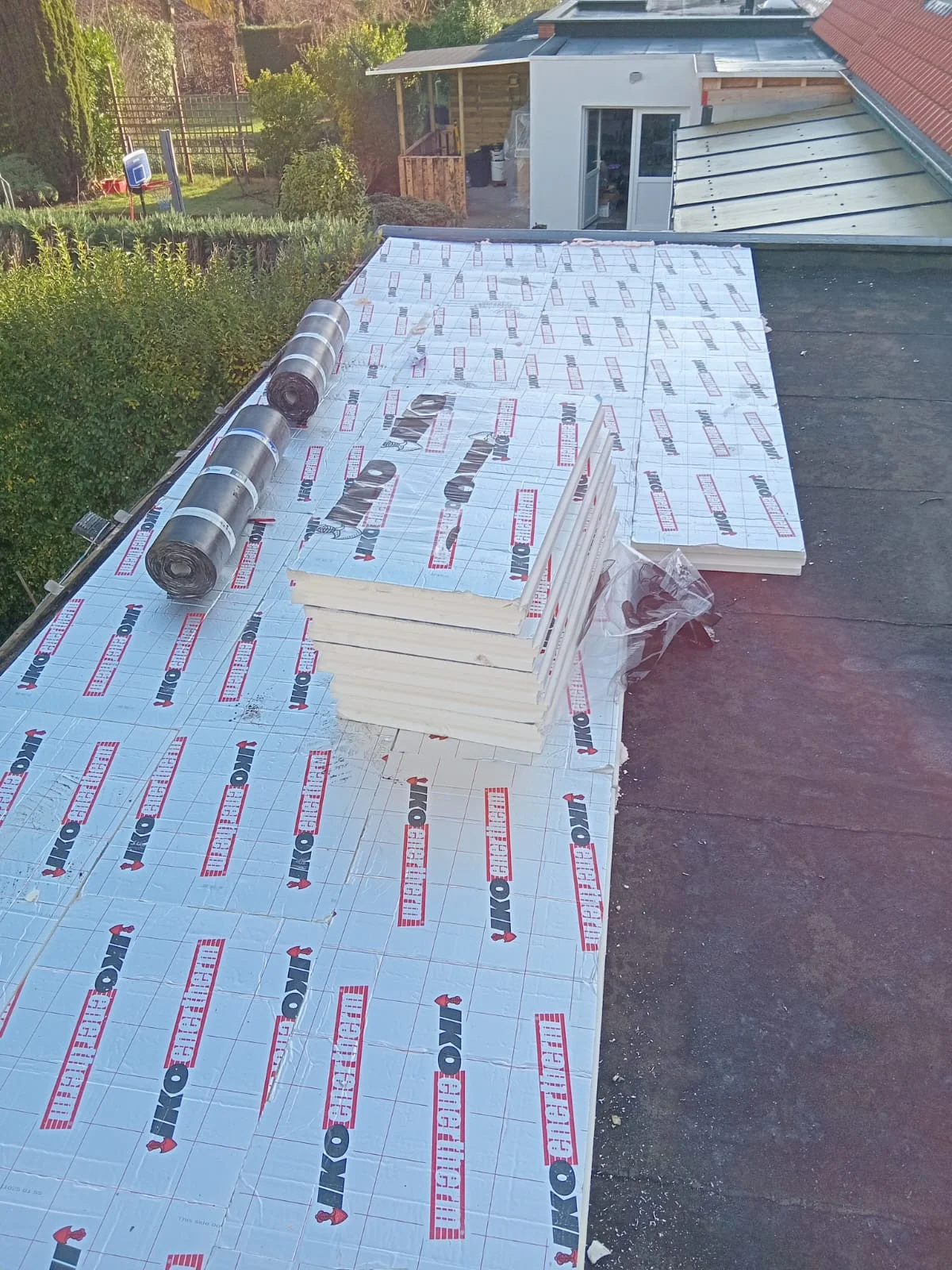 dakisolatie pir platen renovatie
